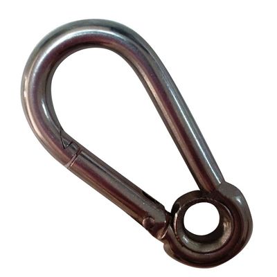 Customized Edelstahl Schnapphaken mit Ohrchen Galvanisierte Finale Ohrchen Finale