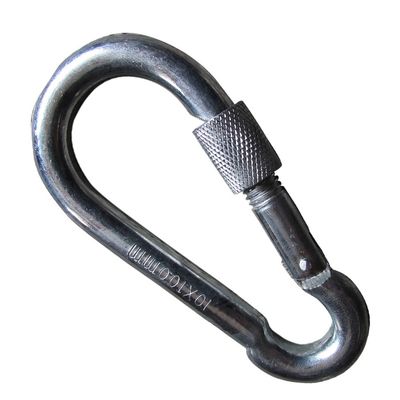 ZINK-Taschenriemen Dreh-Metall-Snap-Hook mit Schraube maßgeschneiderte Größe Edelstahl