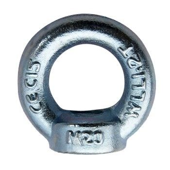 100% Inspektion vor der Lieferung OEM geschmiedet galvanisierte Stahl Lifting Eye Nuts